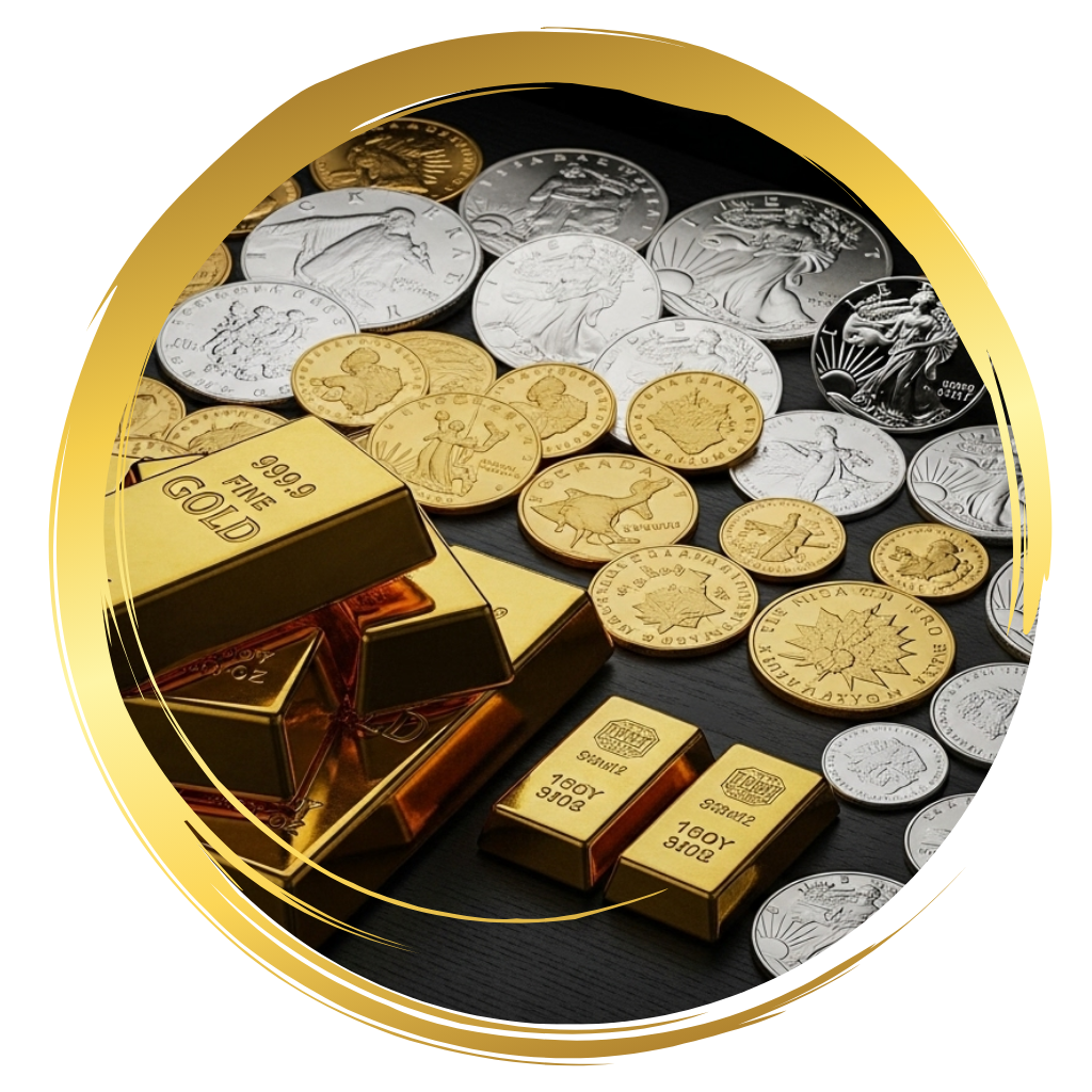 Coins and bullion